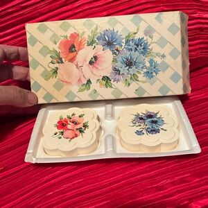 Vintage Avon Country Garden hostess soaps- like new